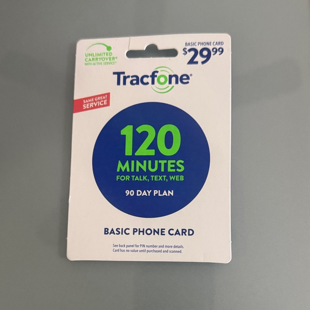 Basic Phone Card - 120 Minutes